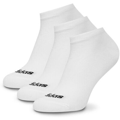 Adidas Skarpety krótkie HT3447 3-PACK Biały 40_42 Biały Unisex Adidas Skarpety krótkie HT3447 3-PACK Biały 40_42 Biały Unisex