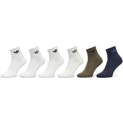 Adidas Skarpety długie Mid Ankle Socks 6 Pairs KQ9070 Kolorowy 40_42 Kolorowy Unisex Adidas Skarpety długie Mid Ankle Socks 6 Pairs KQ9070 Kolorowy 40_42 Kolorowy Unisex