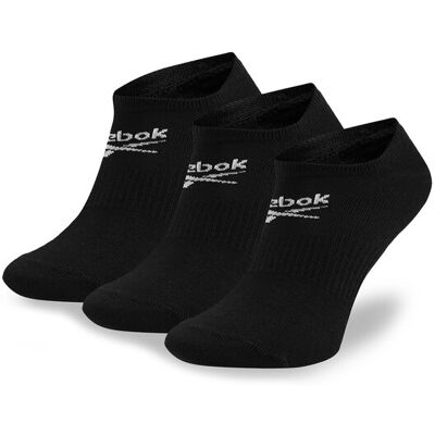Reebok Skarpety krótkie R0353-SS24 (3-pack) Czarny 40_42 Czarny Unisex Reebok Skarpety krótkie R0353-SS24 (3-pack) Czarny 40_42 Czarny Unisex