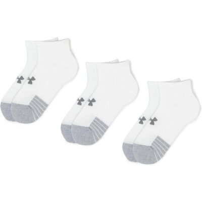Under Armour Skarpety krótkie Heatgear Lo Cut Sock 1346753-100 Biały 47_ Biały Unisex Under Armour Skarpety krótkie Heatgear Lo Cut Sock 1346753-100 Biały 47_ Biały Unisex