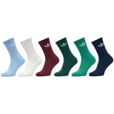 Adidas Skarpety długie Trefoil Cushion Crew Socks 6 Pairs JI9504 Kolorowy 34_36 Kolorowy Unisex Adidas Skarpety długie Trefoil Cushion Crew Socks 6 Pairs JI9504 Kolorowy 34_36 Kolorowy Unisex
