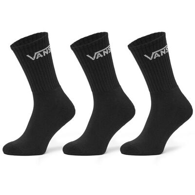 Vans Skarpety długie VN000QBV Czarny 38_5_42 Czarny Unisex Vans Skarpety długie VN000QBV Czarny 38_5_42 Czarny Unisex
