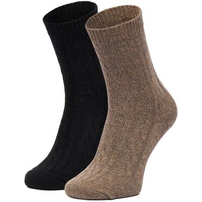 Nine West Skarpety długie CEO_LA_NW_17637_W_AW26 (2-PACK) Brązowy 35_38 Brązowy Damskie Nine West Skarpety długie CEO_LA_NW_17637_W_AW26 (2-PACK) Brązowy 35_38 Brązowy Damskie