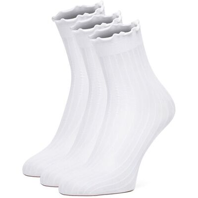 Nine West Skarpety długie CEO_AS_NW_01_Z_AW25 (3-PACK) Biały NOSIZE Biały Damskie Nine West Skarpety długie CEO_AS_NW_01_Z_AW25 (3-PACK) Biały NOSIZE Biały Damskie