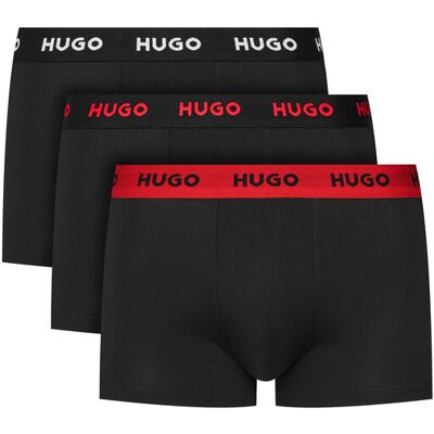 HUGO Komplet bokserek Trunk Triplet Pack 50532611 Szary XL Szary Męskie HUGO Komplet bokserek Trunk Triplet Pack 50532611 Szary XL Szary Męskie