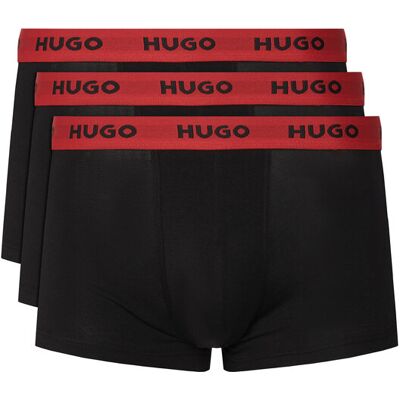 HUGO Komplet bokserek Trunk Triplet 50532611 Czarny S Czarny Męskie HUGO Komplet bokserek Trunk Triplet 50532611 Czarny S Czarny Męskie