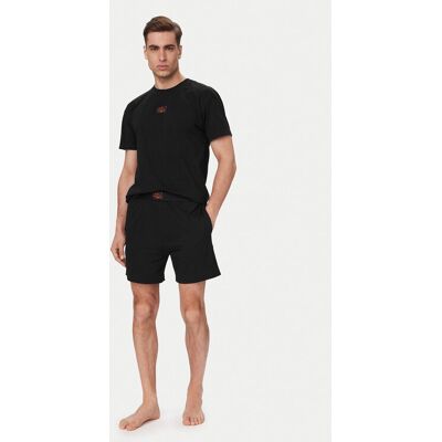 HUGO Piżama 50559742 Czarny Regular Fit XXL Czarny Męskie HUGO Piżama 50559742 Czarny Regular Fit XXL Czarny Męskie