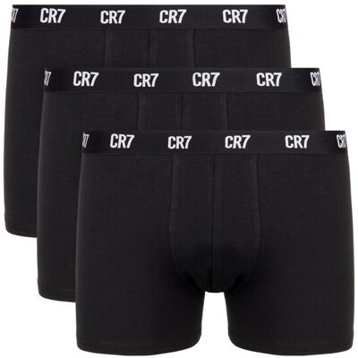 Cristiano Ronaldo CR7 Komplet bokserek Basic Trunk 3-Pack 8100-49-900 Czarny M Czarny Męskie Cristiano Ronaldo CR7 Komplet bokserek Basic Trunk 3-Pack 8100-49-900 Czarny M Czarny Męskie