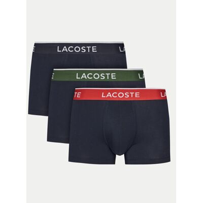 Lacoste Komplet bokserek 5H1297 Granatowy S Granatowy Męskie Lacoste Komplet bokserek 5H1297 Granatowy S Granatowy Męskie