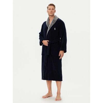 Polo Ralph Lauren Szlafrok 714854533001 Granatowy S_M Granatowy Męskie Polo Ralph Lauren Szlafrok 714854533001 Granatowy S_M Granatowy Męskie