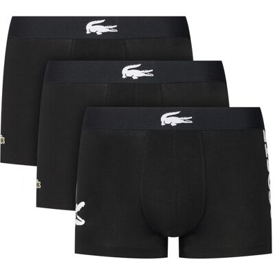 Lacoste Komplet bokserek 5H1291 Czarny XL Czarny Męskie Lacoste Komplet bokserek 5H1291 Czarny XL Czarny Męskie