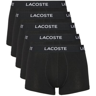 Lacoste Komplet bokserek 5H1292 Czarny XL Czarny Męskie Lacoste Komplet bokserek 5H1292 Czarny XL Czarny Męskie