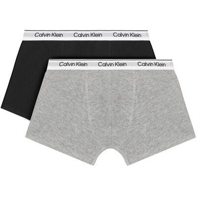 Calvin Klein Underwear Komplet bokserek B70B700506 Szary 12_14 Szary Męskie Calvin Klein Underwear Komplet bokserek B70B700506 Szary 12_14 Szary Męskie