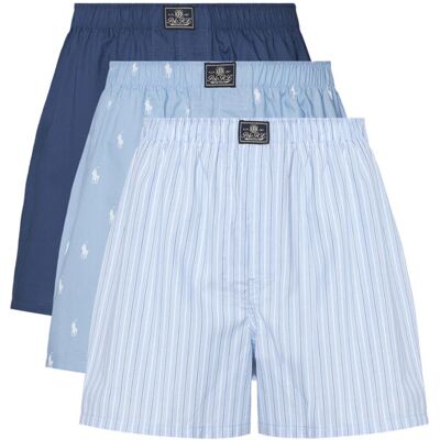 Polo Ralph Lauren Komplet bokserek 714830273049 Niebieski jasny S Niebieski jasny Męskie Polo Ralph Lauren Komplet bokserek 714830273049 Niebieski jasny S Niebieski jasny Męskie