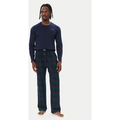 Polo Ralph Lauren Piżama 714931645010 Granatowy Regular Fit XXL Granatowy Męskie Polo Ralph Lauren Piżama 714931645010 Granatowy Regular Fit XXL Granatowy Męskie