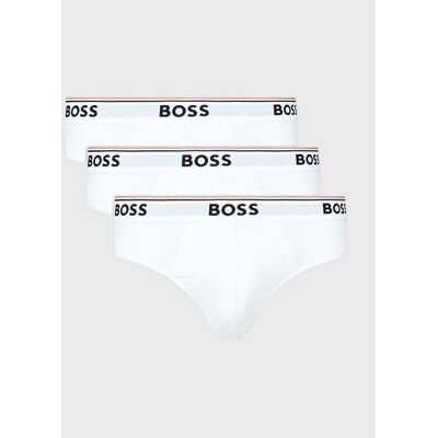 Boss Komplet slipów Power 50475273 Biały M Biały Męskie Boss Komplet slipów Power 50475273 Biały M Biały Męskie