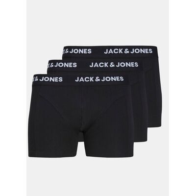 Jack & Jones Komplet bokserek Anthony 12171944 Czarny S Czarny Męskie Jack & Jones Komplet bokserek Anthony 12171944 Czarny S Czarny Męskie