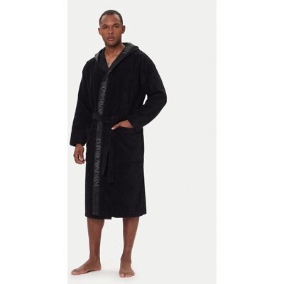 Giorgio Armani Emporio Armani Underwear Szlafrok EM002255 AF14986 UC001 Czarny L Czarny Męskie Giorgio Armani Emporio Armani Underwear Szlafrok EM002255 AF14986 UC001 Czarny L Czarny Męskie