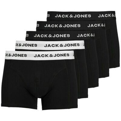 Jack & Jones Komplet bokserek 12254366 Czarny S Czarny Męskie Jack & Jones Komplet bokserek 12254366 Czarny S Czarny Męskie