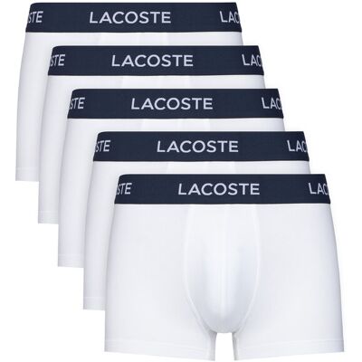 Lacoste Komplet bokserek 5H1292 Biały M Biały Męskie Lacoste Komplet bokserek 5H1292 Biały M Biały Męskie