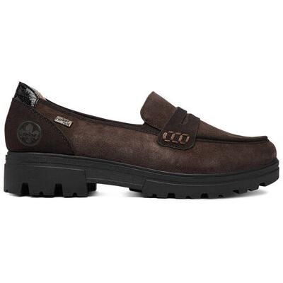 Rieker Loafersy CEO-43051-25 Brązowy 36 Brązowy Damskie Rieker Loafersy CEO-43051-25 Brązowy 36 Brązowy Damskie