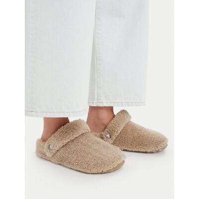 Crocs Kapcie Classic Cozzzy 209386 Beżowy 46_47 Beżowy Damskie Crocs Kapcie Classic Cozzzy 209386 Beżowy 46_47 Beżowy Damskie