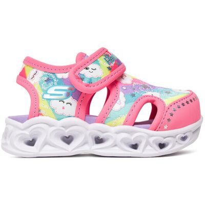 Skechers Sandały Heart Lights Sandals-Cutie Clouds 302977N/HPMT Różowy 22 Różowy Dziewczynka Skechers Sandały Heart Lights Sandals-Cutie Clouds 302977N/HPMT Różowy 22 Różowy Dziewczynka