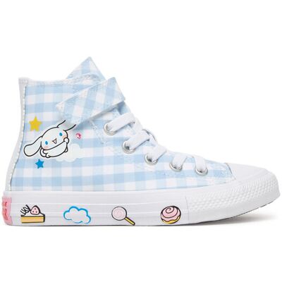 Converse Trampki Chuck Taylor All Star 1V A17702C Niebieski jasny 28_1_2 Niebieski jasny Dziewczynka Converse Trampki Chuck Taylor All Star 1V A17702C Niebieski jasny 28_1_2 Niebieski jasny Dziewczynka