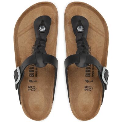Birkenstock Japonki Gizeh Braided 1021360 Czarny 35 Czarny Damskie Birkenstock Japonki Gizeh Braided 1021360 Czarny 35 Czarny Damskie