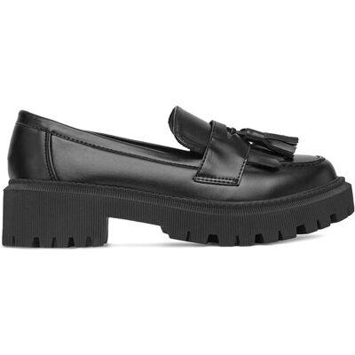 DeeZee Loafersy S670-21 Czarny 38 Czarny Damskie DeeZee Loafersy S670-21 Czarny 38 Czarny Damskie