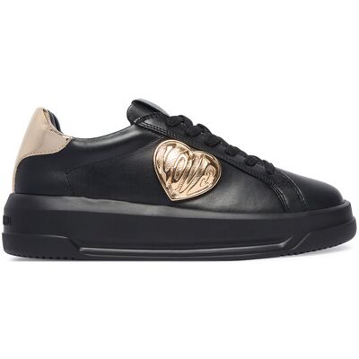 LOVE MOSCHINO Sneakersy JA15235G1PIAR00A Czarny 40 Czarny Damskie LOVE MOSCHINO Sneakersy JA15235G1PIAR00A Czarny 40 Czarny Damskie