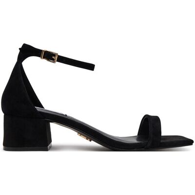 Steve Madden Sandały Gena SM11003579 Czarny 38 Czarny Damskie Steve Madden Sandały Gena SM11003579 Czarny 38 Czarny Damskie