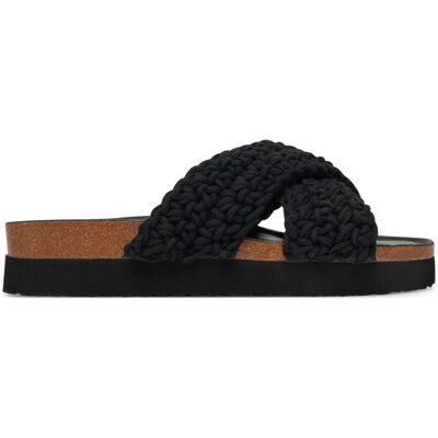 DeeZee Klapki MXCR-211 Czarny 38 Czarny Damskie DeeZee Klapki MXCR-211 Czarny 38 Czarny Damskie