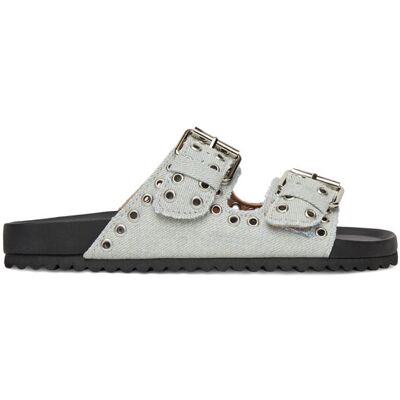 DeeZee Klapki MXCR-208 Niebieski 38 Niebieski Damskie DeeZee Klapki MXCR-208 Niebieski 38 Niebieski Damskie