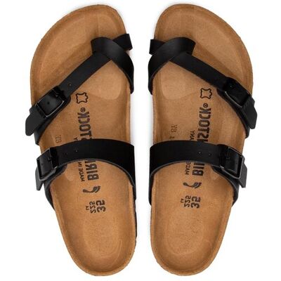 Birkenstock Japonki Mayari 0071793 Czarny 36 Czarny Damskie Birkenstock Japonki Mayari 0071793 Czarny 36 Czarny Damskie
