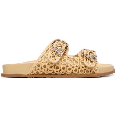 Patrizia Pepe Klapki PPJ384.02 Beżowy 35 Beżowy Unisex Patrizia Pepe Klapki PPJ384.02 Beżowy 35 Beżowy Unisex