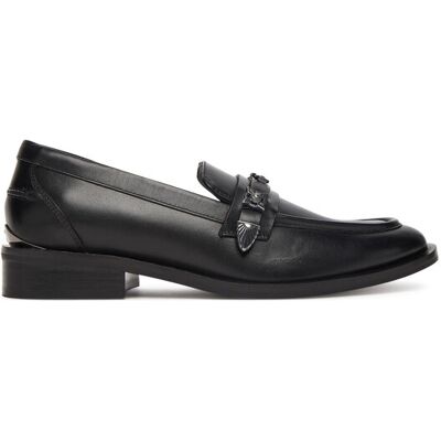 Bronx Loafersy Next Wagon 66652-US Czarny 37 Czarny Damskie Bronx Loafersy Next Wagon 66652-US Czarny 37 Czarny Damskie