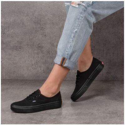 Vans Tenisówki Authentic VN000EE3BKA Czarny 35 Czarny Unisex Vans Tenisówki Authentic VN000EE3BKA Czarny 35 Czarny Unisex