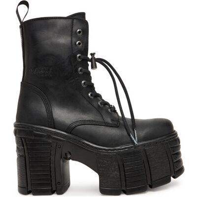 NEW ROCK Trzewiki M-TM001-C2 Czarny 39 Czarny Damskie NEW ROCK Trzewiki M-TM001-C2 Czarny 39 Czarny Damskie
