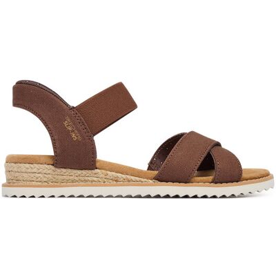 Skechers Sandały BOBS Desert Kiss - Golden Lily 114418/CHOC Brązowy 37_5 Brązowy Damskie Skechers Sandały BOBS Desert Kiss - Golden Lily 114418/CHOC Brązowy 37_5 Brązowy Damskie