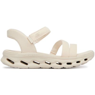 Skechers Sandały Go Walk Glide-Step 2.0 Sandal 141269/NAT Beżowy 40 Beżowy Damskie Skechers Sandały Go Walk Glide-Step 2.0 Sandal 141269/NAT Beżowy 40 Beżowy Damskie