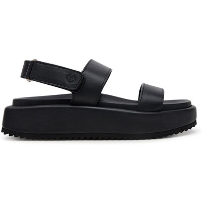 Pollini Sandały SA16155G1MTL0000 Czarny 40 Czarny Damskie Pollini Sandały SA16155G1MTL0000 Czarny 40 Czarny Damskie