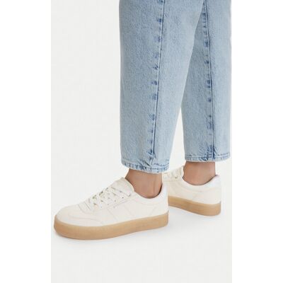 Guess Jeans Sneakersy CWBEO-V12-1219-25WC1051 Kremowy 38 Kremowy Damskie Guess Jeans Sneakersy CWBEO-V12-1219-25WC1051 Kremowy 38 Kremowy Damskie