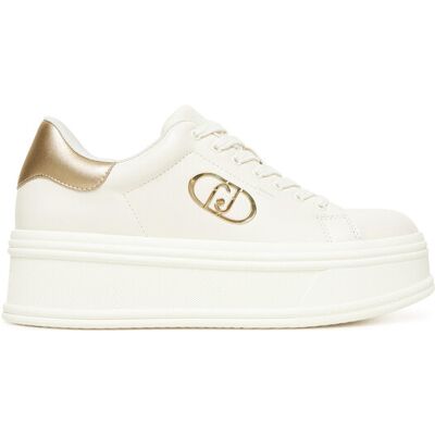 Liu Jo Sneakersy Selma 16 BF5039 PX026 Écru 38 Kremowy Damskie Liu Jo Sneakersy Selma 16 BF5039 PX026 Écru 38 Kremowy Damskie