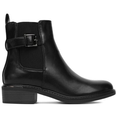 DeeZee Botki 5617 Czarny 37 Czarny Damskie DeeZee Botki 5617 Czarny 37 Czarny Damskie