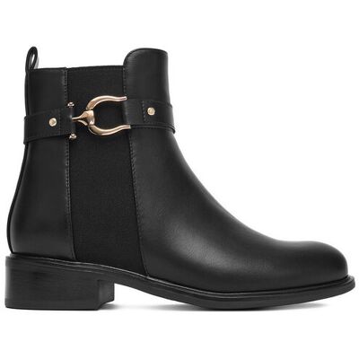 DeeZee Botki HX20207-291 Czarny 37 Czarny Damskie DeeZee Botki HX20207-291 Czarny 37 Czarny Damskie