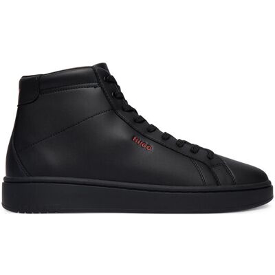 HUGO Sneakersy Neston 50568997 Czarny 45 Czarny Męskie HUGO Sneakersy Neston 50568997 Czarny 45 Czarny Męskie