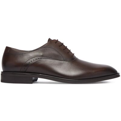 Boss Półbuty Derrek 50562399 Brązowy ciemny 41 Brązowy ciemny Męskie Boss Półbuty Derrek 50562399 Brązowy ciemny 41 Brązowy ciemny Męskie