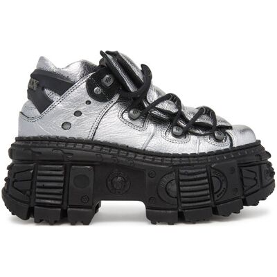 NEW ROCK Sneakersy M-106WALL-C16 Srebrny 40 Srebrny Damskie NEW ROCK Sneakersy M-106WALL-C16 Srebrny 40 Srebrny Damskie