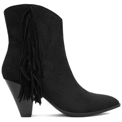 DeeZee Botki CEO-R25AW09076 Czarny 39 Czarny Damskie DeeZee Botki CEO-R25AW09076 Czarny 39 Czarny Damskie